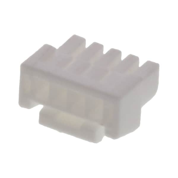 Conector de Tarjeta Molex, 4 Contactos, 1 Fila, Hembra, Paso de 0.049 Pulgadas, Terminal de Engarce, Bloqueo, Natural - 5041930400