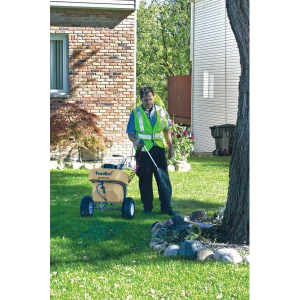 Turfex 12 gal Walk Behind Sprayer, Poly, 8 ft L Hose, Fan Nozzle Spray Pattern, 60 psi Max - TL80