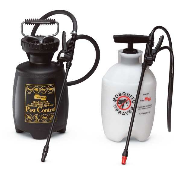 Chapin 1 gal Handheld Sprayer, Poly, 34 in L Hose, 12 in L Wand, Mist Nozzle Spray Pattern, 60 psi Max - 2014