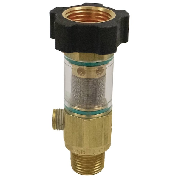 Stens Garden Hose Filter To Pp Washer 1/2" Male Inlet 3/4" Gh Outlet 758-523 - 758-523