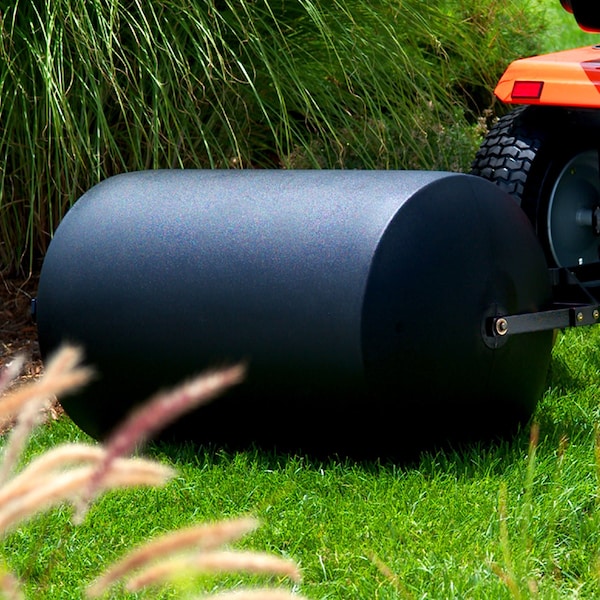 Brinly 24x36 Inch 76 Gallon Poly Lawn Roller: Heavy-Duty, Easy Storage, Wide Opening for Filling - PRT-362BH
