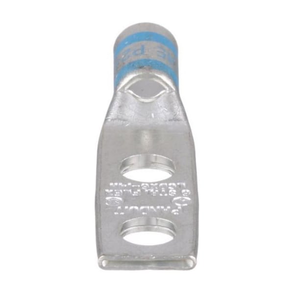 Panduit Lug, Cu, 2 agujeros, #6 AWG, perno de 1/4, .63 - LCDX6-14A-L