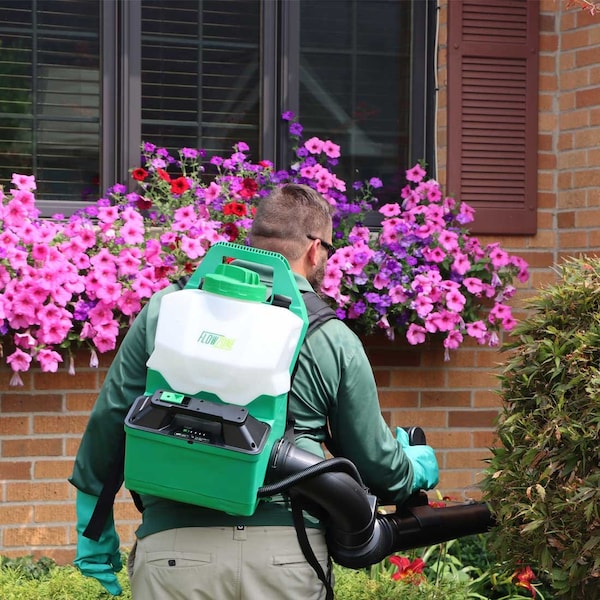 Flowzone Vortex 40V Battery Powered Backpack Mist Blower 2 Batteries 2.5-gal - FZFAKZ-B2