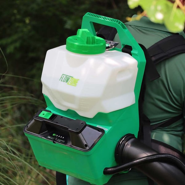 Flowzone Vortex 40V Battery Powered Backpack Mist Blower 2 Batteries 2.5-gal - FZFAKZ-B2