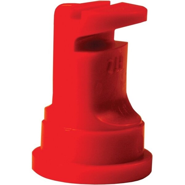 Green Leaf Flood Nozzle, Polyoxymethylene, Red, For Y8253051 Series Round Cap, Lechler Spray Tip - FT 2.0 6PK