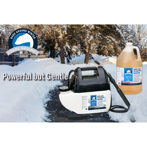 Bare Ground Battery Mag Plus powered sprayer w/ 1 gallon of liquid deicer - BGPS-1