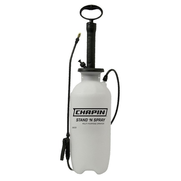 Chapin CHAPIN Stand 'N Spray 29003 Sprayer, 3 gal Tank, 4 in Fill Opening, Poly Tank, Poly Handle - 29003