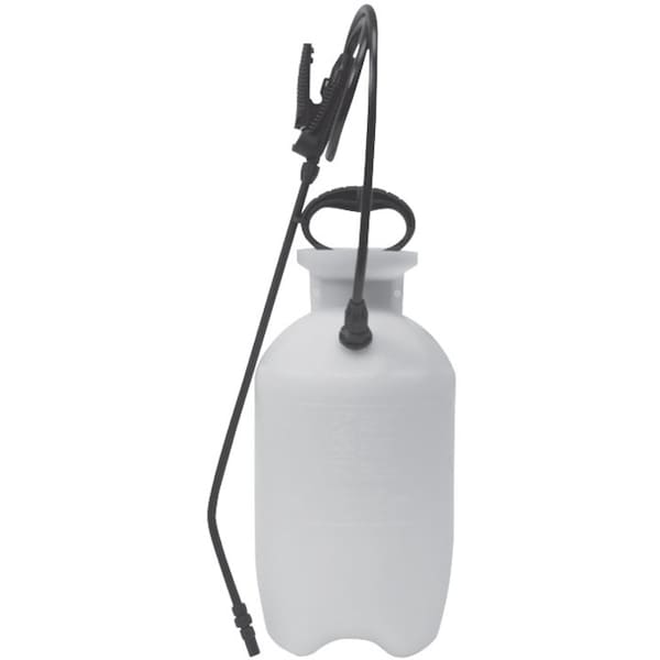 Chapin 2 gal Handheld Sprayer, Poly, 34 in L Hose, 12 in L Wand, Cone/ Fan Nozzle Spray Pattern, 40 psi Max - 26020