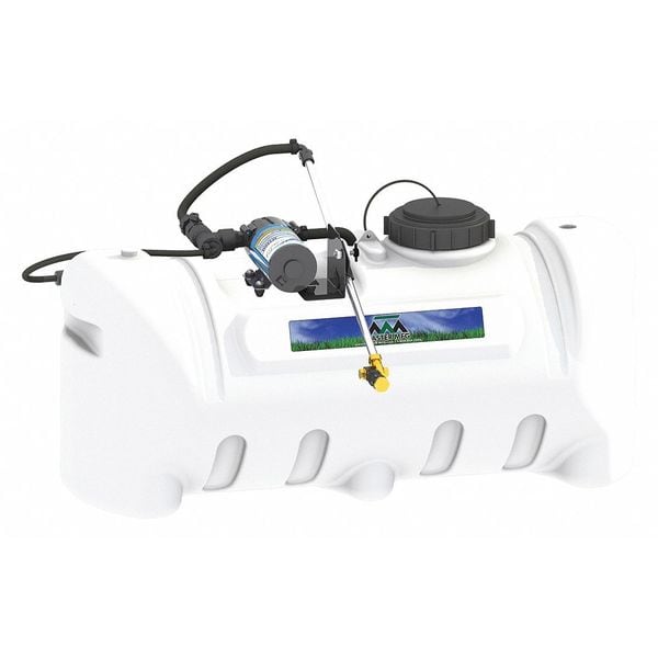 Master Mfg 25 gal Broadcast Economy Sprayer, Polyethylene, 25 ft L Hose, Not Applicable L Wand, 40 psi Max - SAO-H3-025B-MM