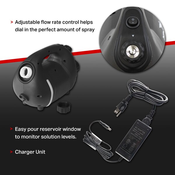 Xpower Battery Powered Rechargeable Brushless DC Motor ULV Cold Fogger Machine Sprayer - F-18B