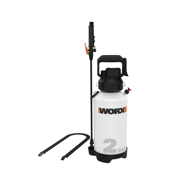 Worx 20V Power Share 2-Gallon Cordless Yard Sprayer, No Battery and Charger Included, Tool Only - WG829.9