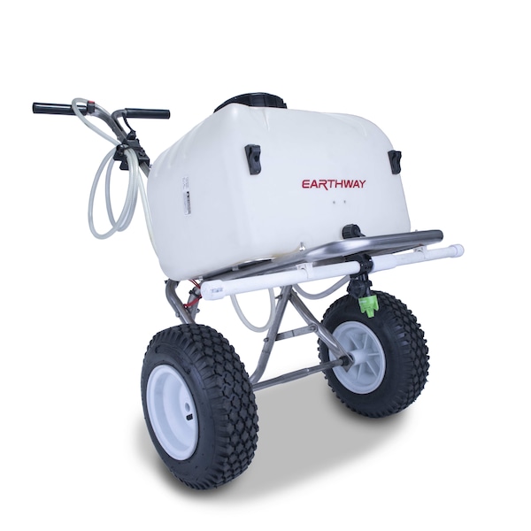 Earthway 8 gal Battery Operated Sprayer, 9.5 ft L Hose - 90308