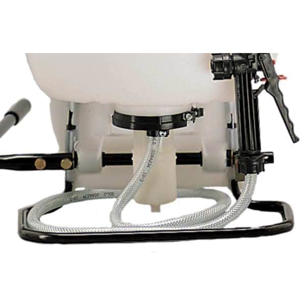 Solo 4 gal Backpack Sprayer, Poly, 48 in L Hose, 90 PSI, Cone/ Fan/ Jet Nozzle Spray Pattern, Manual - 425