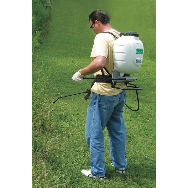 Field King 4 gal Backpack Sprayer, Polyethylene, 50 in L Hose, 18 in L Wand, Fan/ Foaming Nozzle Spray Pattern - 190328
