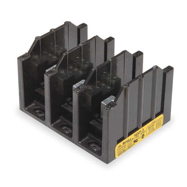 Bloque de distribución de energía Eaton Bussmann, 310A, 1P, 2P Secundario, 600VAC - 16395-1