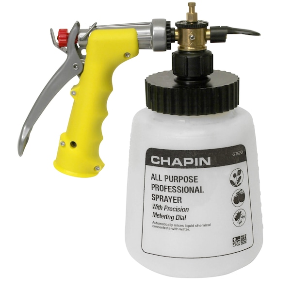 Chapin 1/4 gal Handheld Sprayer, Poly, Not Applicable L Hose, 3 in L Wand, Foaming Nozzle Spray Pattern - G362D