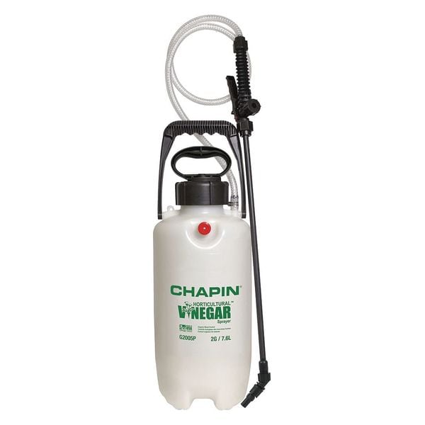 Chapin 2 gal Handheld Sprayer, Poly, 48 in L Hose, 18 in L Wand, Cone/ Fan Nozzle Spray Pattern, 40 psi Max - G2005P
