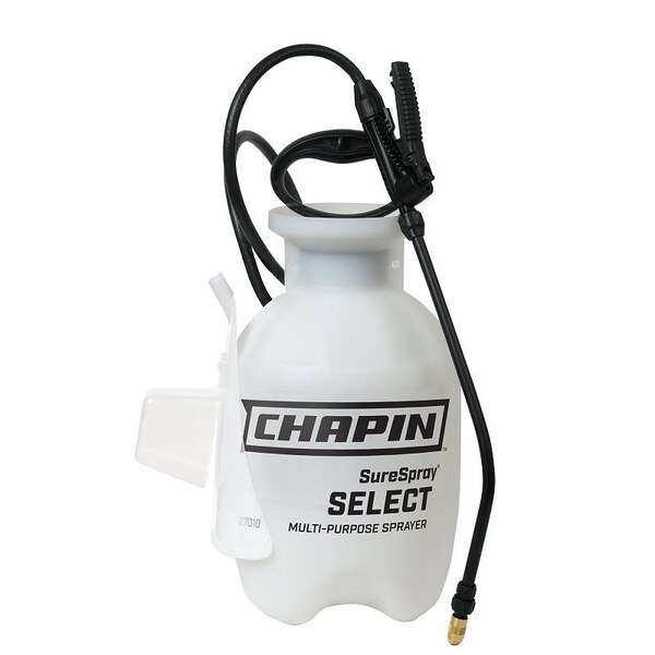 Chapin SureSpray Compression Sprayer, 1 gal Tank, Poly Tank, 34 in L Hose - 27010