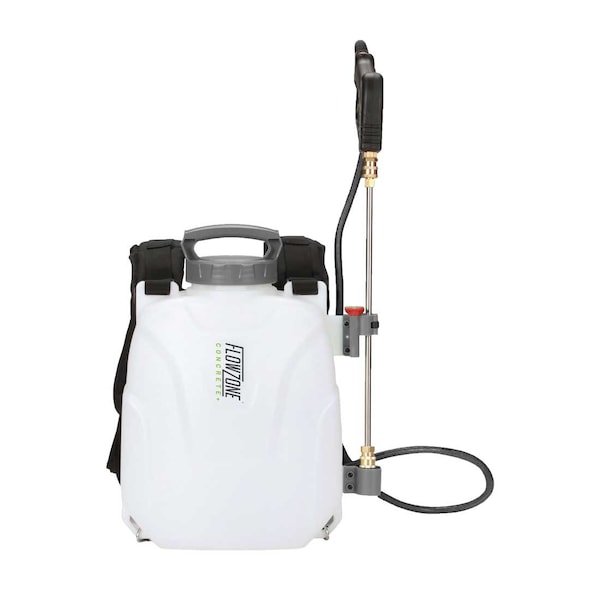 Flowzone 2.5-Gallon Backpack Plastic, 5-ft. L Hose, 60 psi Max - FZVACD-2.5