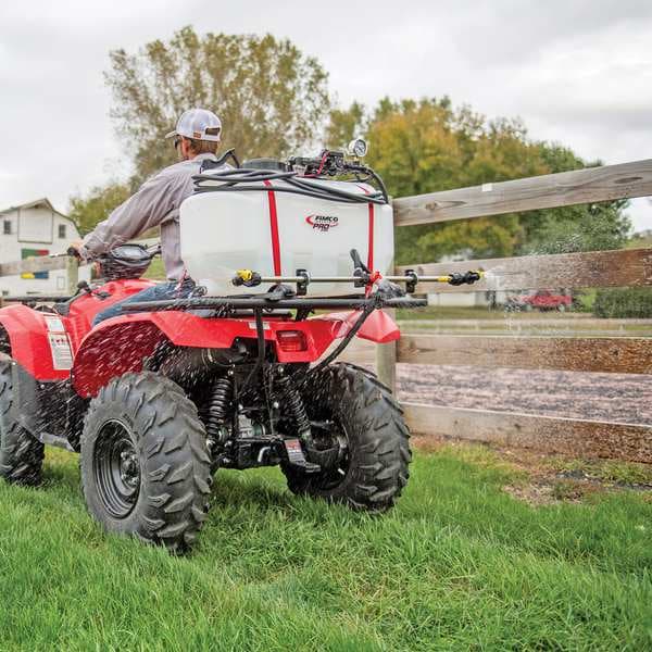Fimco 25 Gallon ATV Pro Series Sprayer W/ 3 Nozzle Broadcast - LG-3025-PRO