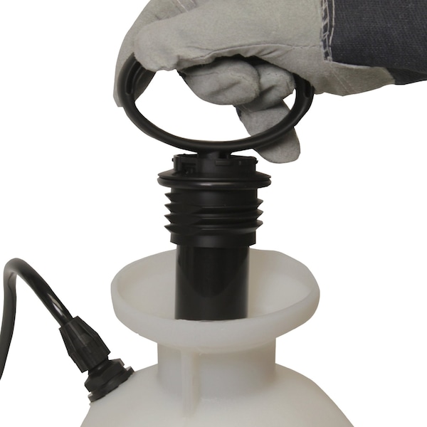 Chapin 1 gal Handheld Sprayer, Polyethylene, 34 in L Hose, Cone Nozzle Spray Pattern, Manual, 60 PSI - 20075