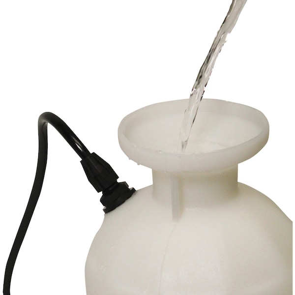 Chapin 1 gal Handheld Sprayer, Polyethylene, 34 in L Hose, Cone Nozzle Spray Pattern, Manual, 60 PSI - 20075