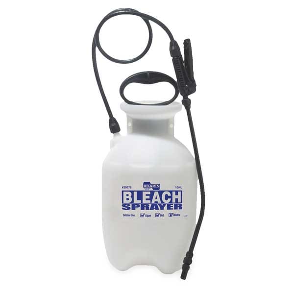 Chapin 1 gal Handheld Sprayer, Polyethylene, 34 in L Hose, Cone Nozzle Spray Pattern, Manual, 60 PSI - 20075