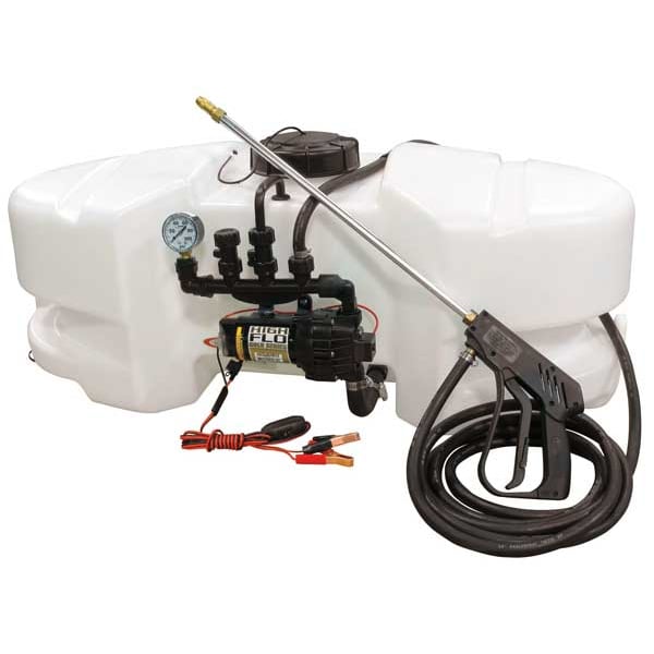 Fimco 25 Gallon Deluxe Spot Sprayer w/ Manifold, 2.4 GPM, 15 ft L Hose - LG-25-SM