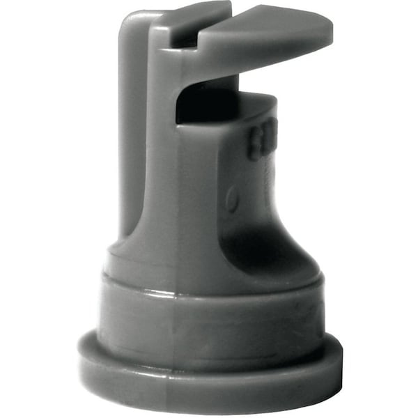 Green Leaf Flood Nozzle, Polyoxymethylene, Gray, For Y8253051 Series Round Cap, Lechler Spray Tip - FT 3.0 6PK
