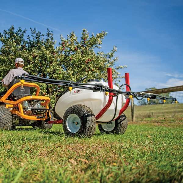 Fimco 50 Gallon Pro Series Trailer Sprayer, 4.0 GPM, 7 Nozzle - LG-50-TRL-PRO