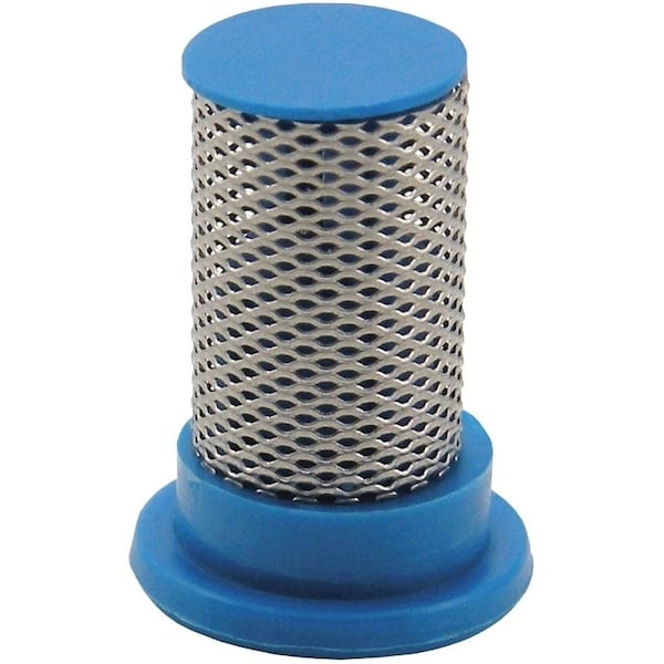 Green Leaf Tip Filter, Spray, Polypropylene/Stainless Steel, Blue - Y8139004 6PK