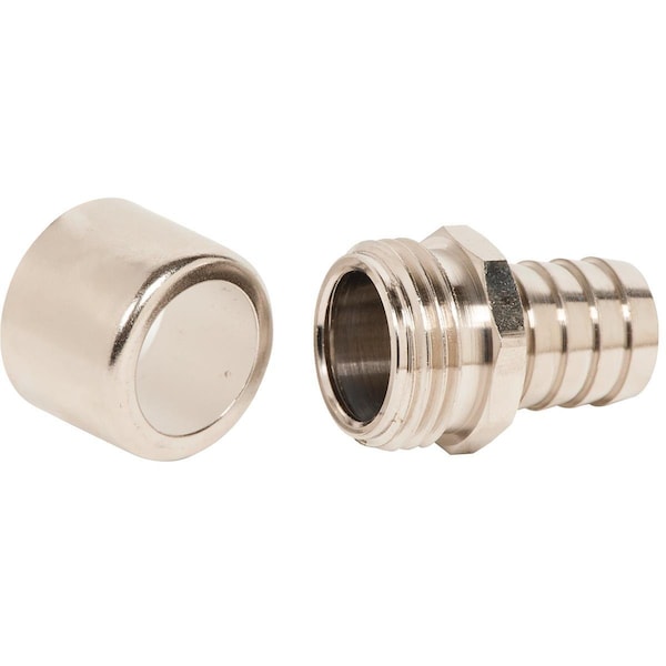 Dramm ColorStorm Hose Crimper Fittings/Ferrules, Pack of 12 - 10-17810