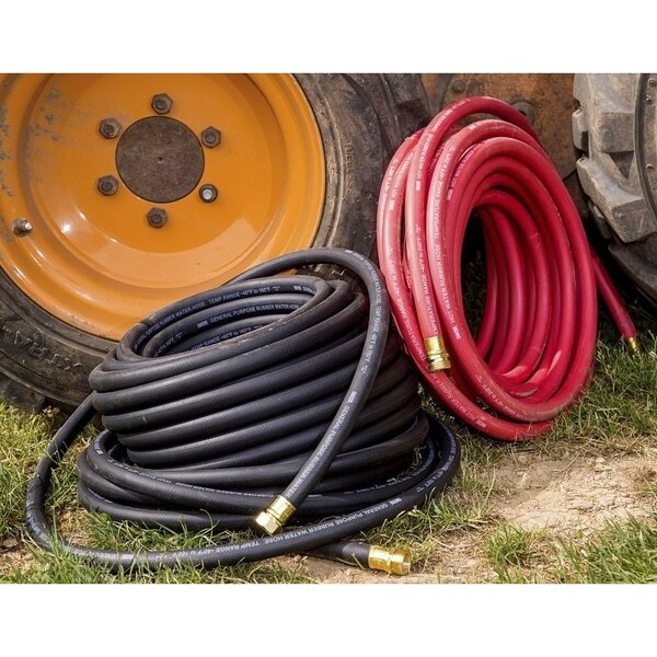 Swan SGHW58050 Garden Hose, 50 ft L, Rubber - CELSGHW58050