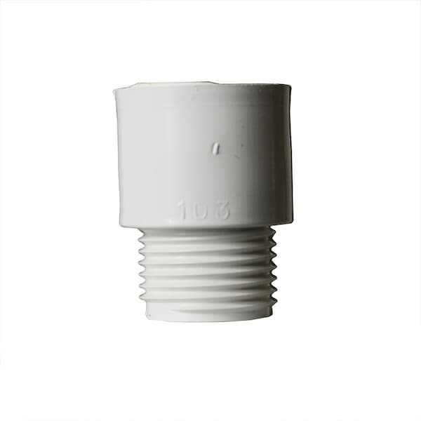 Thrifco Plumbing 3/4 Inch Male GHT X 3/4 Inch Slip Swivel Fitting - 4402321