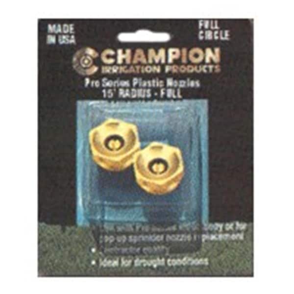 Champion Irrigation SQ-C Quarter Circle Brass Nozzle, 2PK - 3504750
