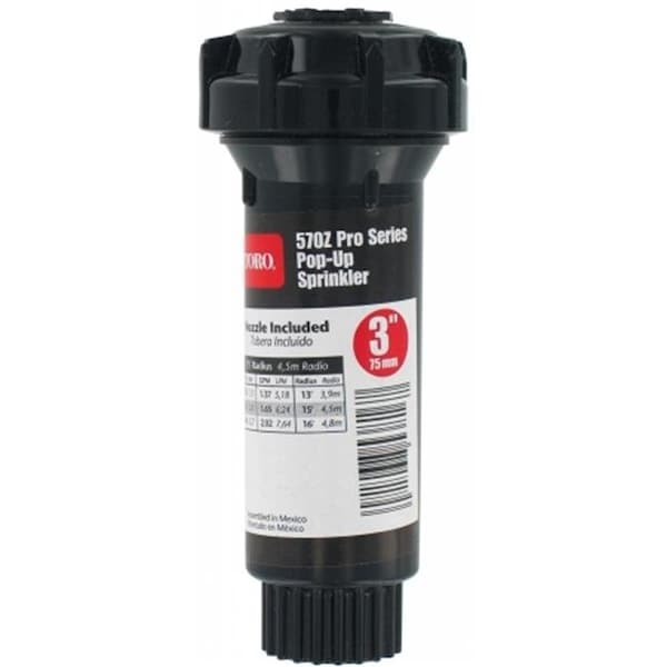 Toro The Toro Company 53816 3 in. 180 Degrees 570Z Pro Series Pop-Up Fixed Spray With Nozzle - 53816