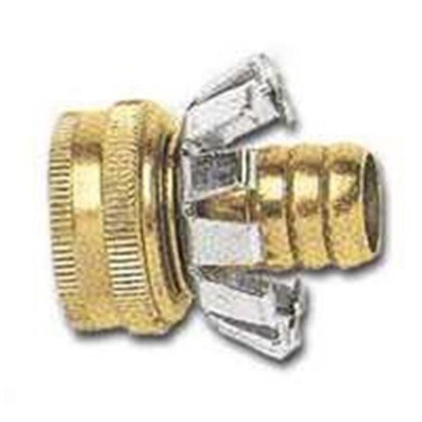 Gilmour Gilmour Mfg 3/4 Brass Hose Clinch Coupler C34F - 8231037