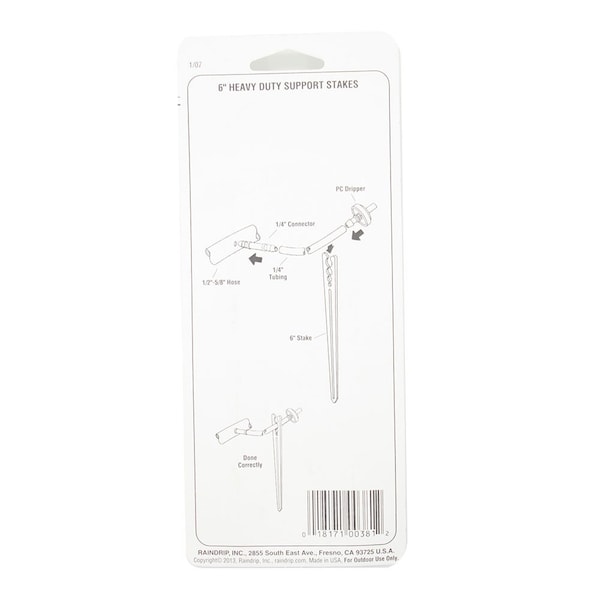 Thrifco Plumbing R-381c 6 Inch Supports Stakes - 6819381