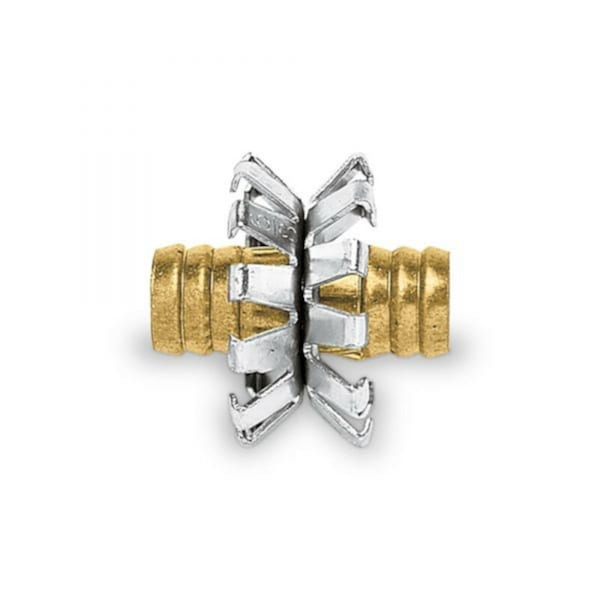 Propation Heavy Duty 0.625 in. Brass Threaded Male Clinch Hose Mender - PR1678854