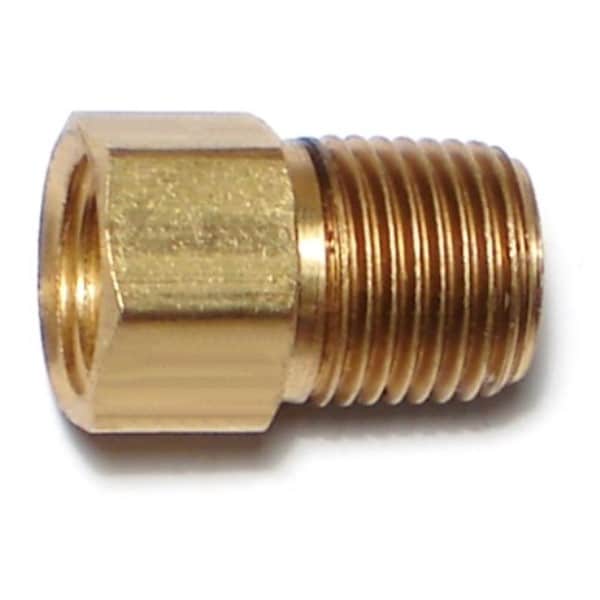 Midwest Fastener 3/16FIP x 1/8 Brass Male Connectors 6PK - 76361