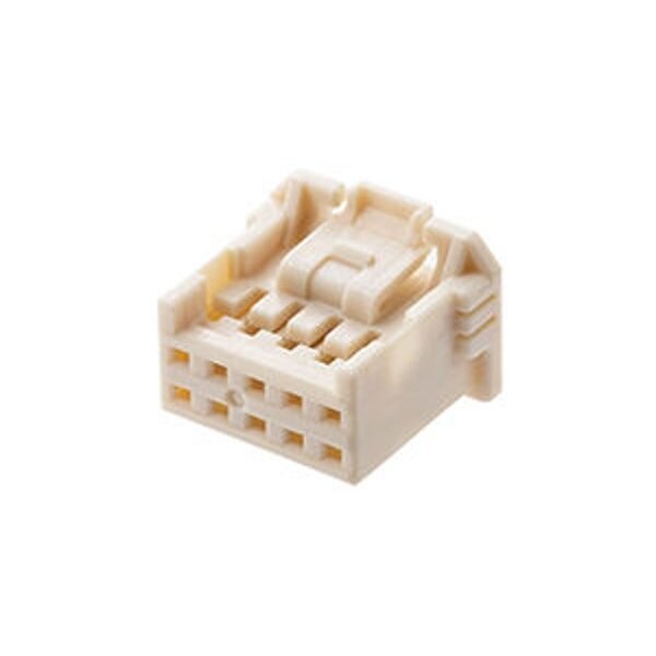 Conector de placa Molex, 38 contactos, 2 filas, paso de 0.079 pulgadas, bloqueo, aislante natural, receptáculo - 5016463800