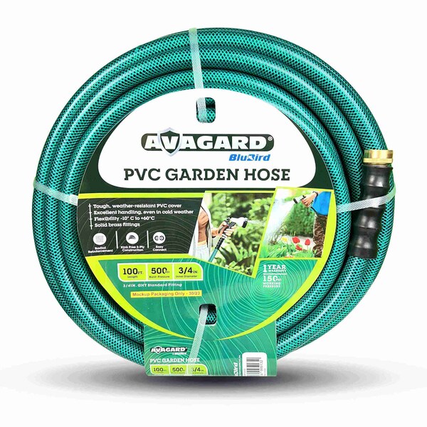 Avagard Avagard PVC Water Hose Assembly 3/4" x 100' - AVGPV34100