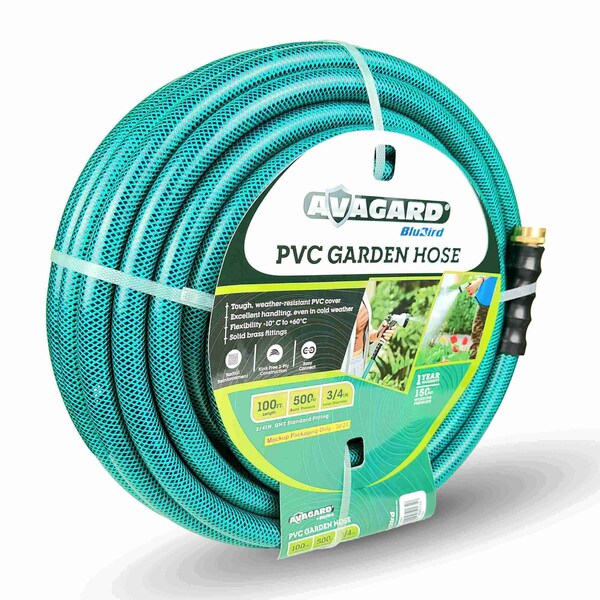 Avagard Avagard PVC Water Hose Assembly 3/4" x 100' - AVGPV34100