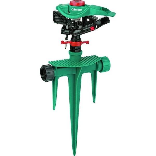 Gilmour FISKARS Impulse Sprinkler, 5800 sqft, PolymerStainless Steel - 822003-1001