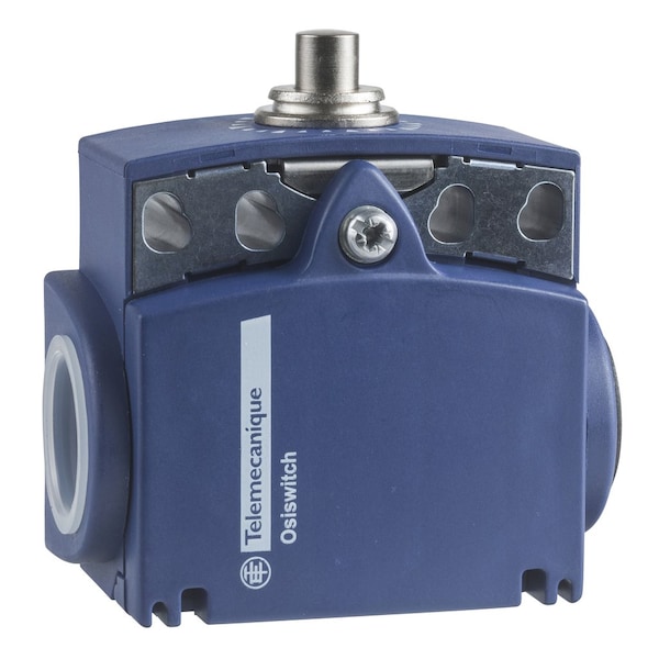 Interruptor de límite Telemecanique Sensors, émbolo, retorno por resorte, 1NC/1NO, Ubicación del actuador: Superior - XCKT2110P16