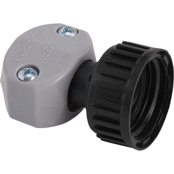 Best Garden 1/2 In. Female Poly Hose End Mender Hose Coupling - 39022