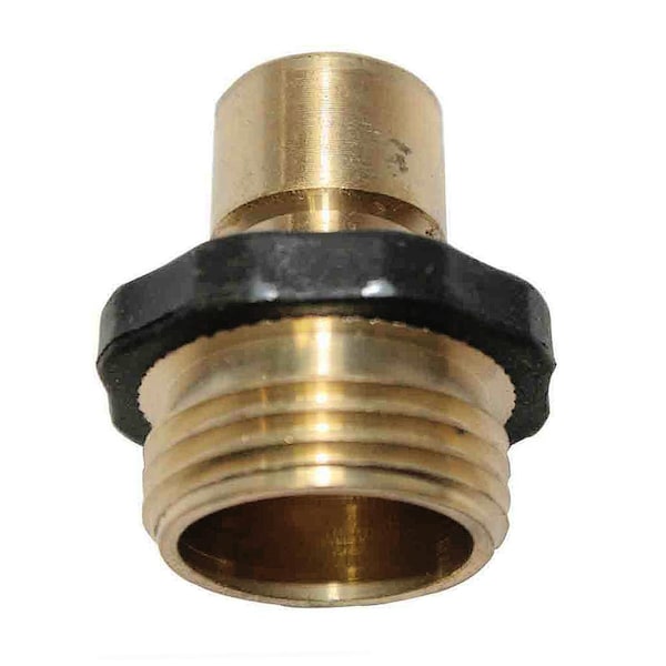 Interstate Pneumatics 3/4 Inch GHT Male Water Hose Coupler Plug, PK 6 - CPW19-D6