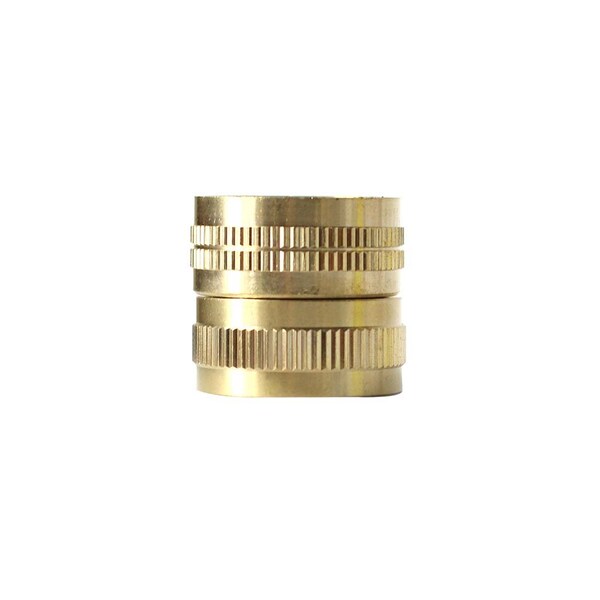 Thrifco Plumbing 3/4 Inch Female GHT X 3/4 Inch Female GHT Swivel Fitting - 4400303