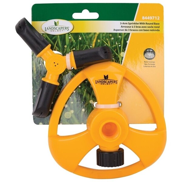 Landscapers Select Rotary Sprinkler, Female, Round, Plastic - GS9092