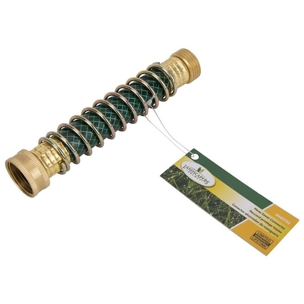 Landscapers Select Hose Saver Connector, Brass, Brass, For: Hose Extension - GB-9416